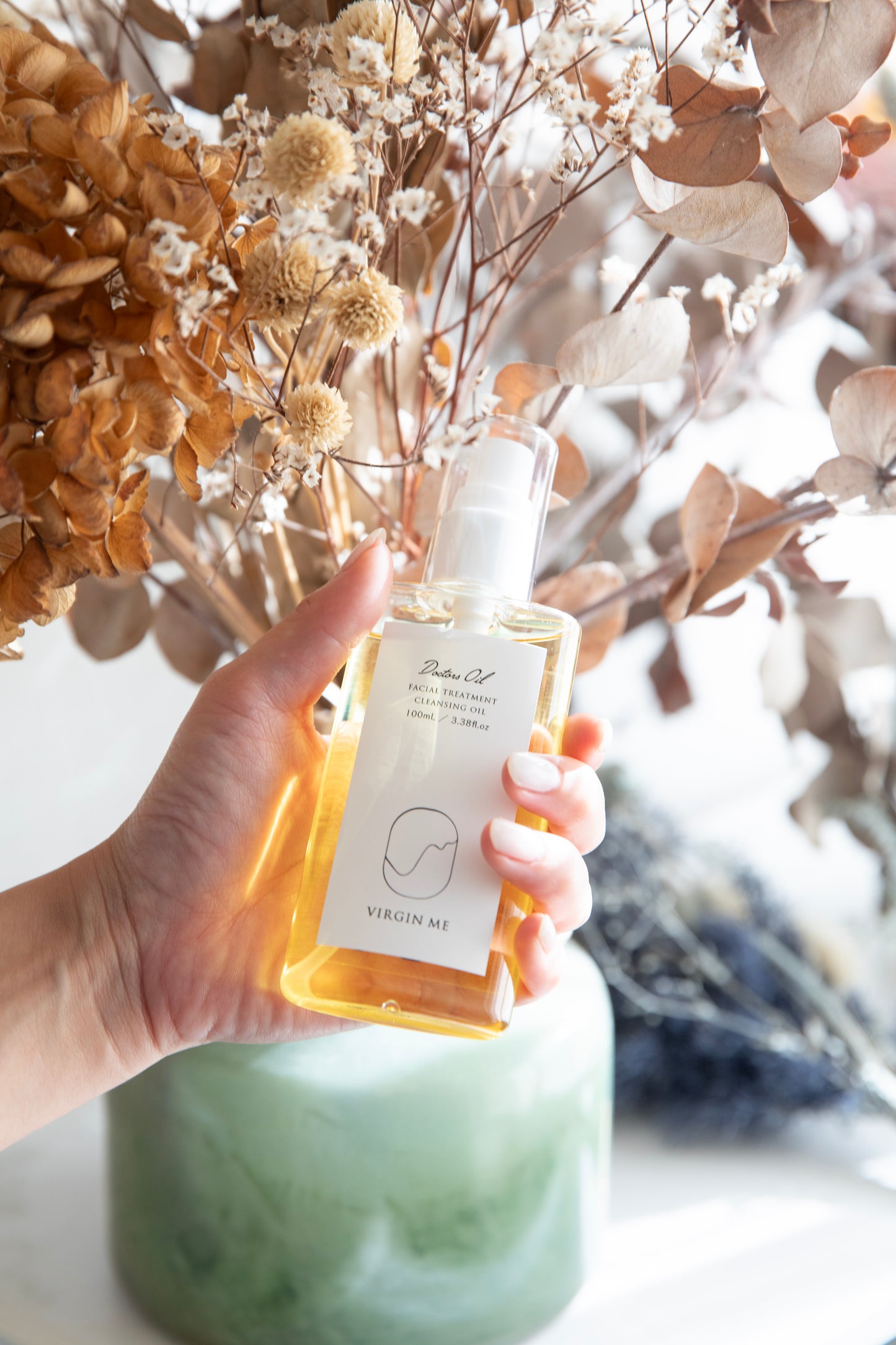 クレンジングオイル-VIRGIN ME-フェイシャルトリートメント DoctorsOil配合